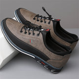 Men's Casual PU Leather Flats Work Loafer Shoes
