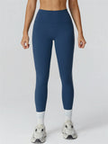 Contrast Trim Buttock Lifting High-Waist Workout Fitness Yoga Pants for Women