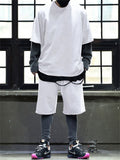 Men's Summer Short Sleeved Solid Color Outfits