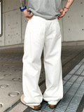 Men's Cool Mid-Waist Loose Fit Jeans with Rhinestone