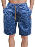 Men's Leisure Paisley Print Summer Beach Shorts