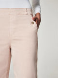 Pure Color Straight Leg Slimming Pants for Women