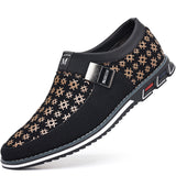 Men's Street Geometry Pattern Casual Slip-ons Shoes