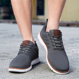 Men's Summer Breathable Flying Woven Mesh Sporty Sneakers