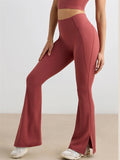 Women's High Waist Flared Leggings Yoga Pants