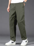 Men's Comfort Flex Waistband Straight Leg Ease Tactic Pants