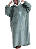 Warm Oversized Wearable Blanket Hoodie for Winter