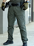 Men's Outdoor Breathable Tactical Cargo Trousers with Multi Pockets