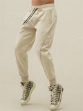 Men's Loose Fit Sweatpants Elastic Drawstring Waist Sporty Joggers Trousers