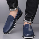 Men's Solid Color Casual Slip-ons Flats Shoes