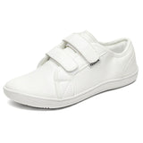 Men's Faux Leather Solid Color Hook and Loop Fastener Flats Shoes