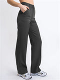 Women's Slim Fit Elastic Business Casual Trousers