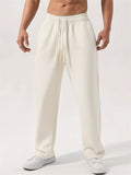 Men's Comfy Casual Loose Fit Daily Wear Drawstring Sweatpants