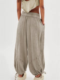 Women's Summer Yoga Sports Oversized Lantern Pants