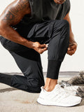 Men's Summer Running Fitness Quick Dry Ankle Tied Sport Pants