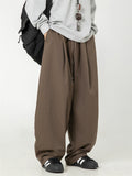 Men's Trendy Comfy Solid Color Elastic Drawstring Pants