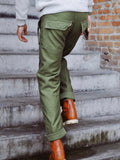 Men's Classic Straight Leg Military Fatigue Pants