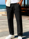 Men's Summer Drawstring Loose Fit Casual Lightweight Pants