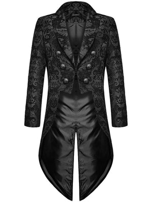 Men's Gothic Steampunk Halloween Cosplay Party Tailcoat