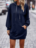 Women's Comfort Plus Size Drawstring Tunic Hoodies