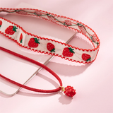 Romantic Sweet Strawberry Pendant Necklaces for Women