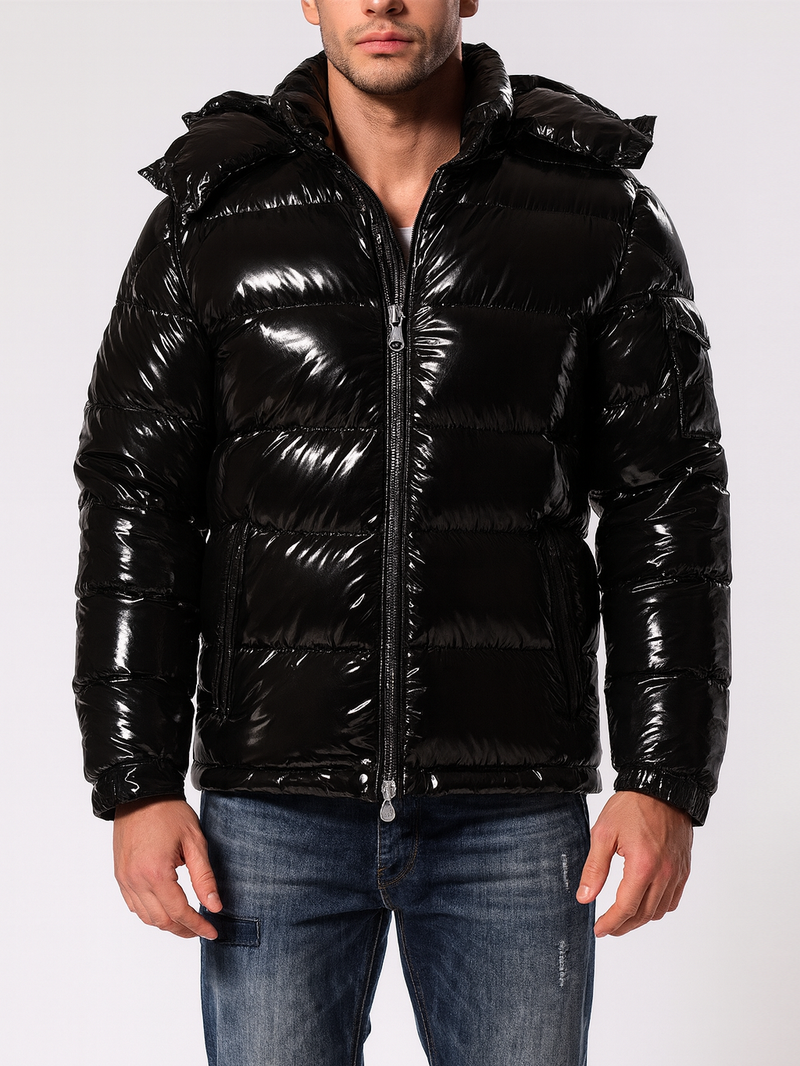 Men's Fashion Hooded Thermal Bubble Coat