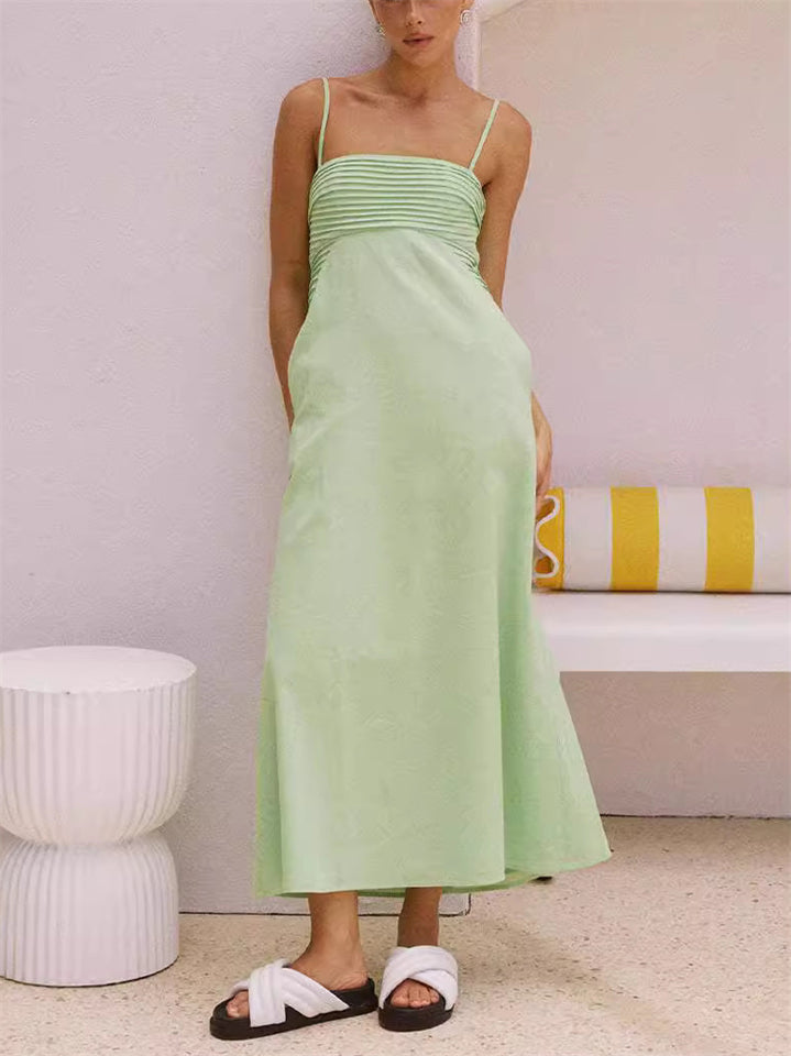 Women's Summer Trendy Sexy Spaghetti Strap Dress