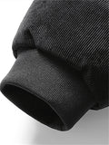 Men's Winter Fleece Lined Thickened Corduroy Workwear Retro Parka Coats