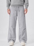 Mens Baggy Wide Leg Gorpcore Techwear Drawstring Pants