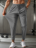 Men's Summer Breathable Comfy Drawstring Elastic Waist Jogger Pants