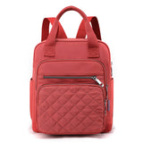Women's Casual Zipper Travel Small Backpack