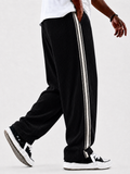 Men's Cool Side Striped Casual Corduroy Pants