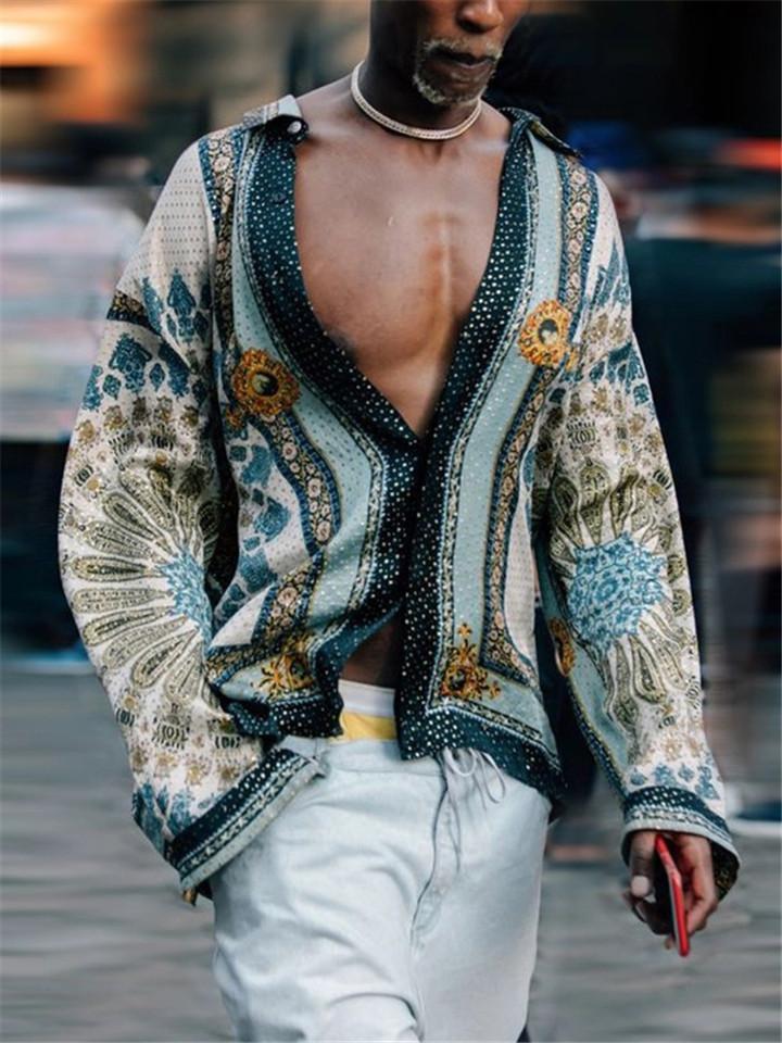 Floral African Shirts for Men