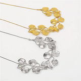 French Vintage Leaves Necklace for Lady