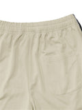 Men's Side Stripe Loose Casual Straight-Leg Pants