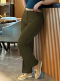 Autumn Casual High-Waist Straight-Leg Casual Pants for Women