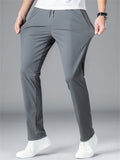 Men's Quick Dry Breathable Casual Ice Silk Straight Leg Pants