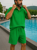 Men's Comfort 2-Piece Fleece Sets for Summer