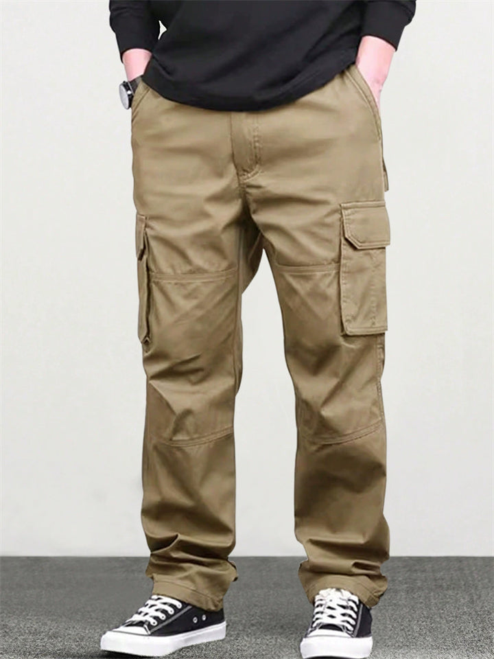 Mens High Street Multi Pocket Casual Workwear Cargo Pants