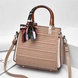 Simple Modern Multi-color Serviceable Handbags for Ladies