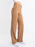 Women's Slim Fit Elastic Business Casual Trousers