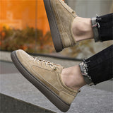 Men’s Stylish Suede Sneakers Everyday Comfort Shoes