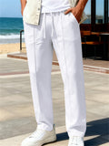 Men's Summer Drawstring Loose Fit Casual Lightweight Pants