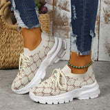 Anti-slip Breathable Mesh Knitted Sneakers for Women