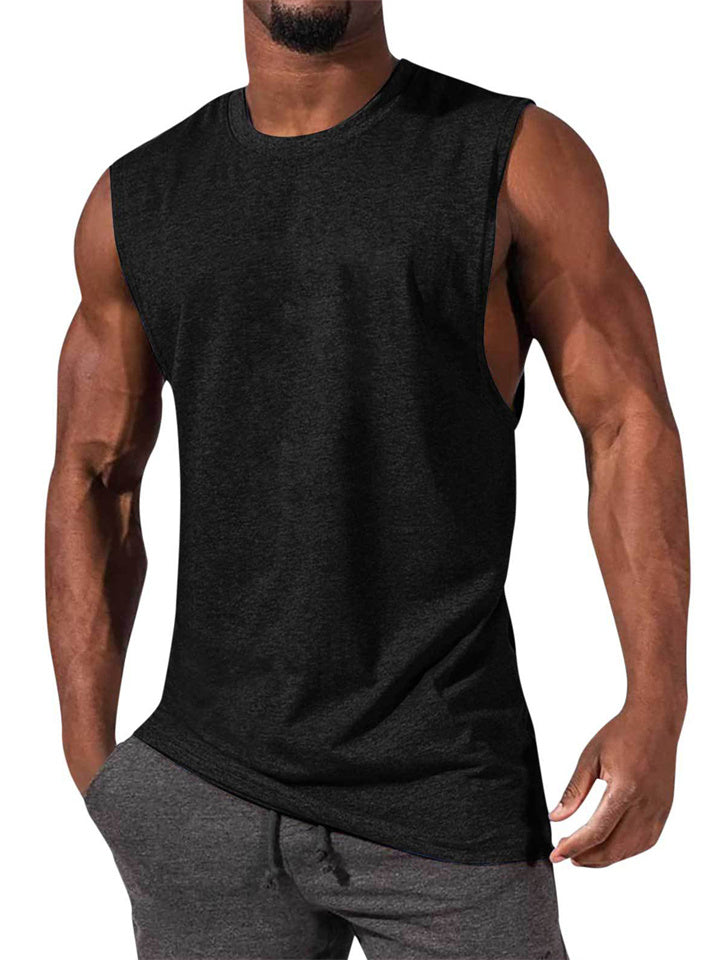Sport Men's Fitness Running Breathable Cotton Vest