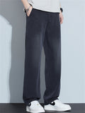 Men's Super Comfort Lightweight Straight Leg Jeans for Summer