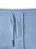 Men's Daily Wear Simple Loose Ankle-Tied Casual Pants