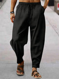 Men's Linen Loose Yoga Sport Pants