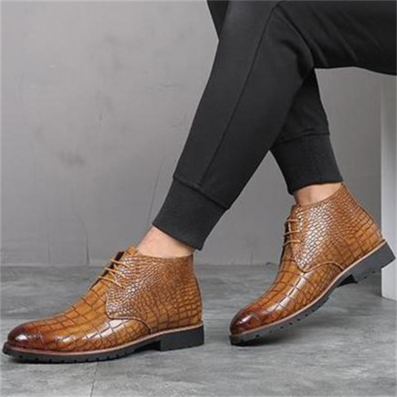 Male High Quality Fashionable Large Size Boots