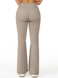 High-Waist Slim Fit  Workout Fitness Sports Flared Yoga Pants for Women